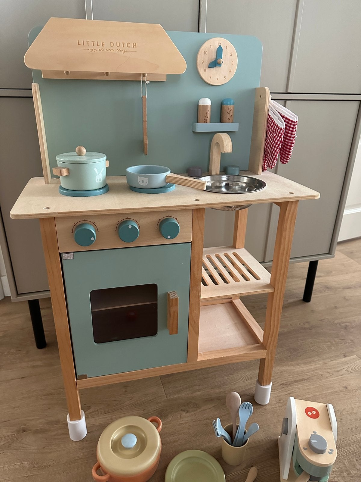 Little Dutch Houten Keukentje met Accessoires, Kinderen en Baby's, Speelgoed | Educatief en Creatief, Ophalen, Gebruikt