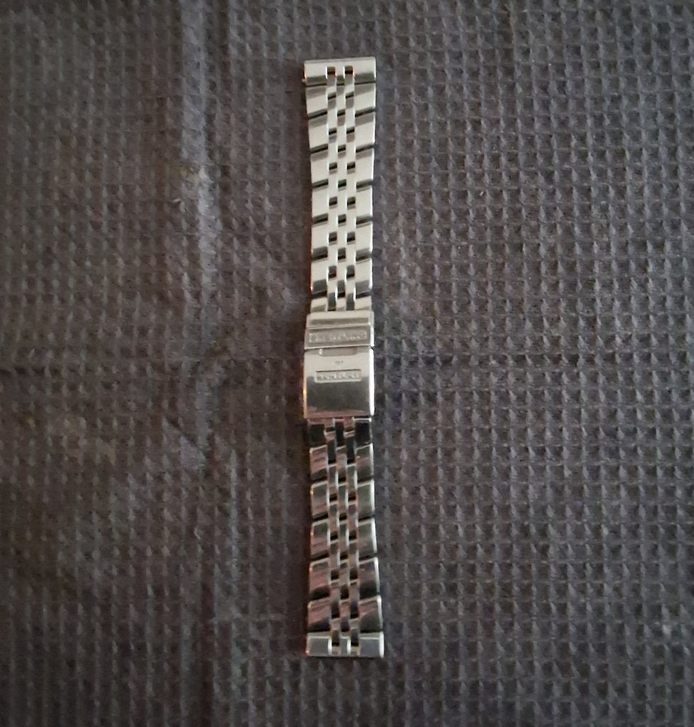 Breitling bentley originele roestvrij stalenarmband, Ophalen, Zo goed als nieuw, Staal, Breitling