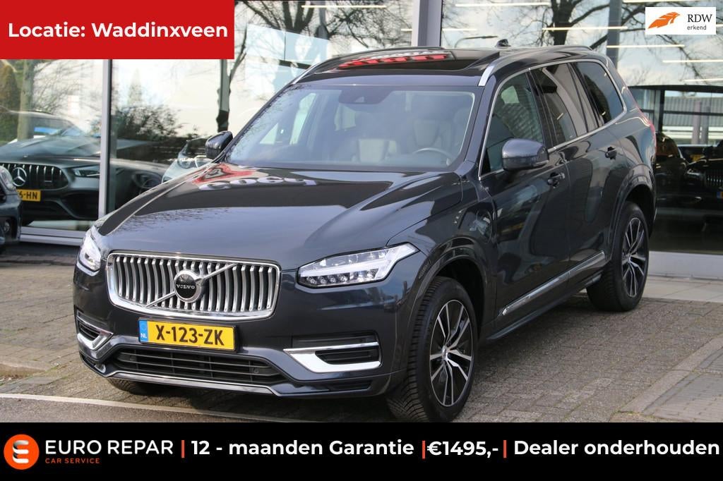 Volvo XC90 2.0 T8 Recharge AWD Business Pro PANO-DAK TREKHAA, XC90, Gebruikt, Euro 6, 4 cilinders
