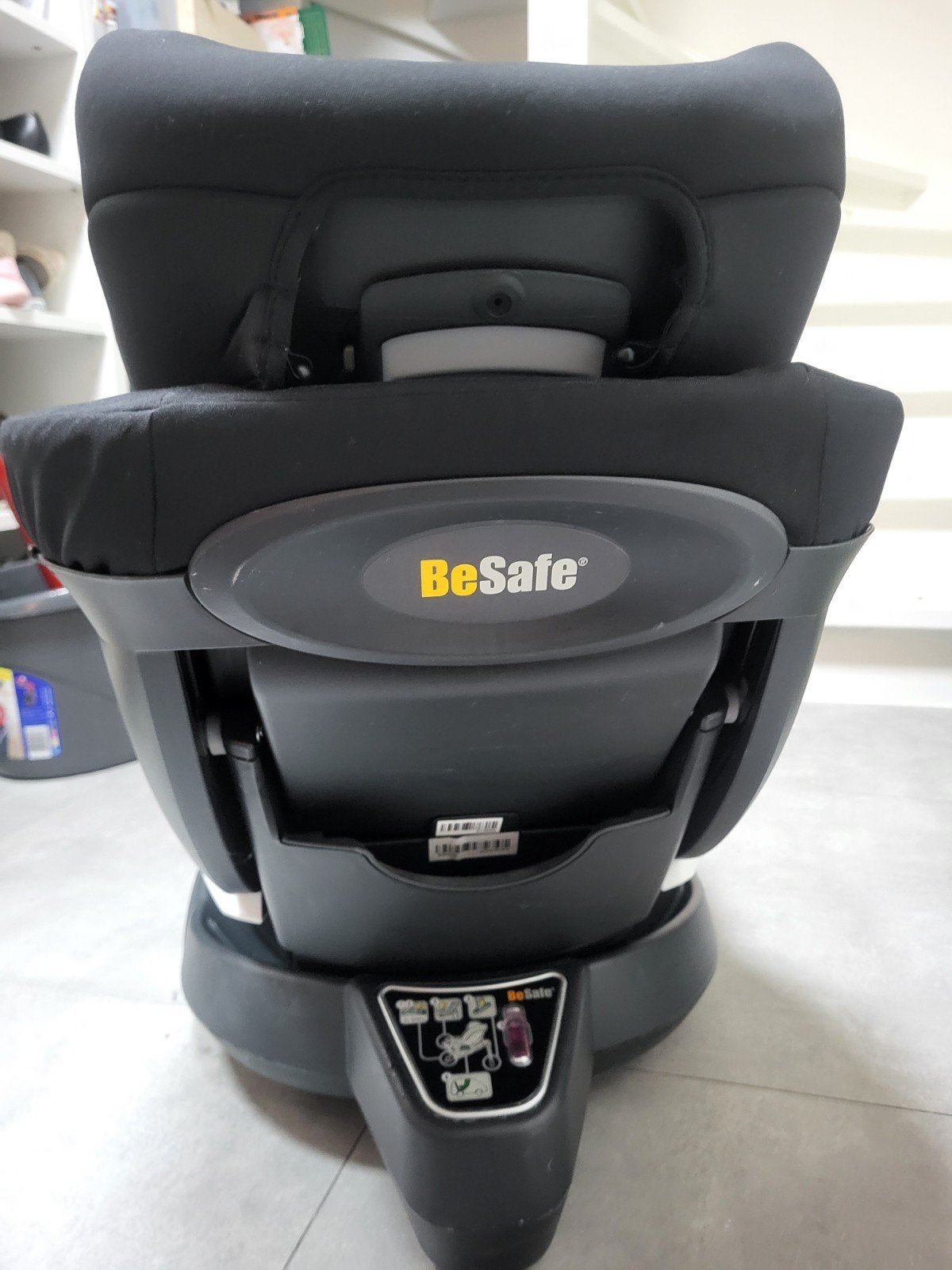 BeSafe iZi Twist i-Size autostoel | ISOFIX | 61–105 cm | Ong, Verstelbare rugleuning, Gebruikt, 9 t/m 18 kg, Isofix