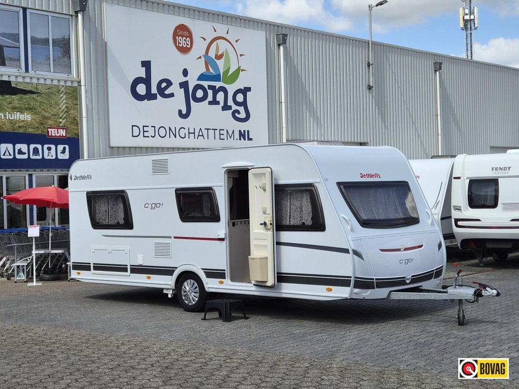 Dethleffs C'Go 515 RE Enkele bedden - Mover, Rondzit, Bedrijf, Schokbreker, Overige typen