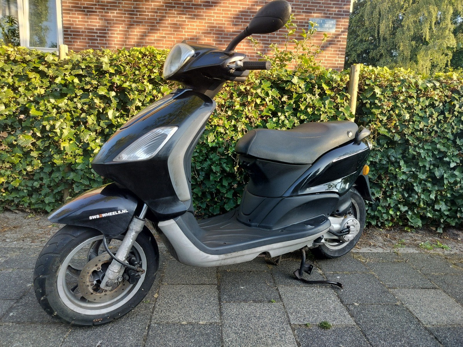 Piaggio Fly Snorfiets 4takt (blauwe kenteken), Ophalen, Benzine, Piaggio
