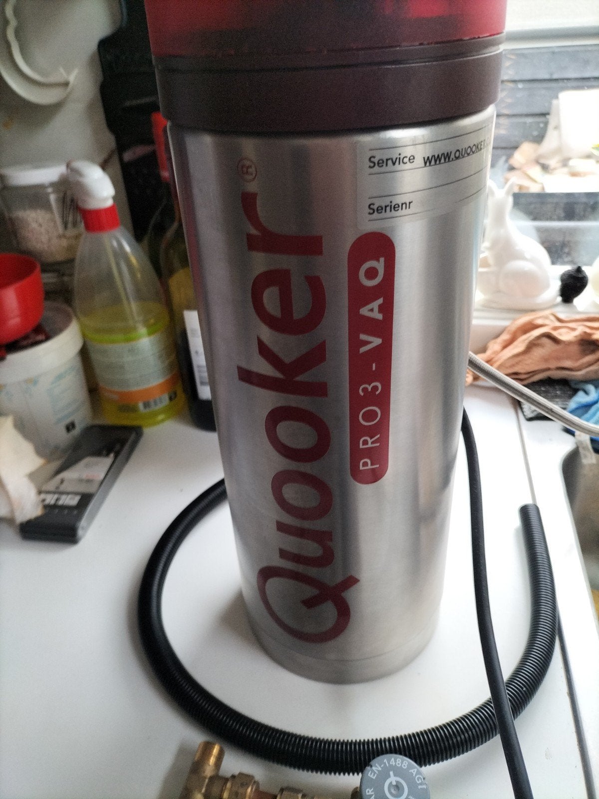 Gereviseerde Quooker Pro3 Vaq., Ophalen of Verzenden, Zo goed als nieuw, Rvs, Overige typen