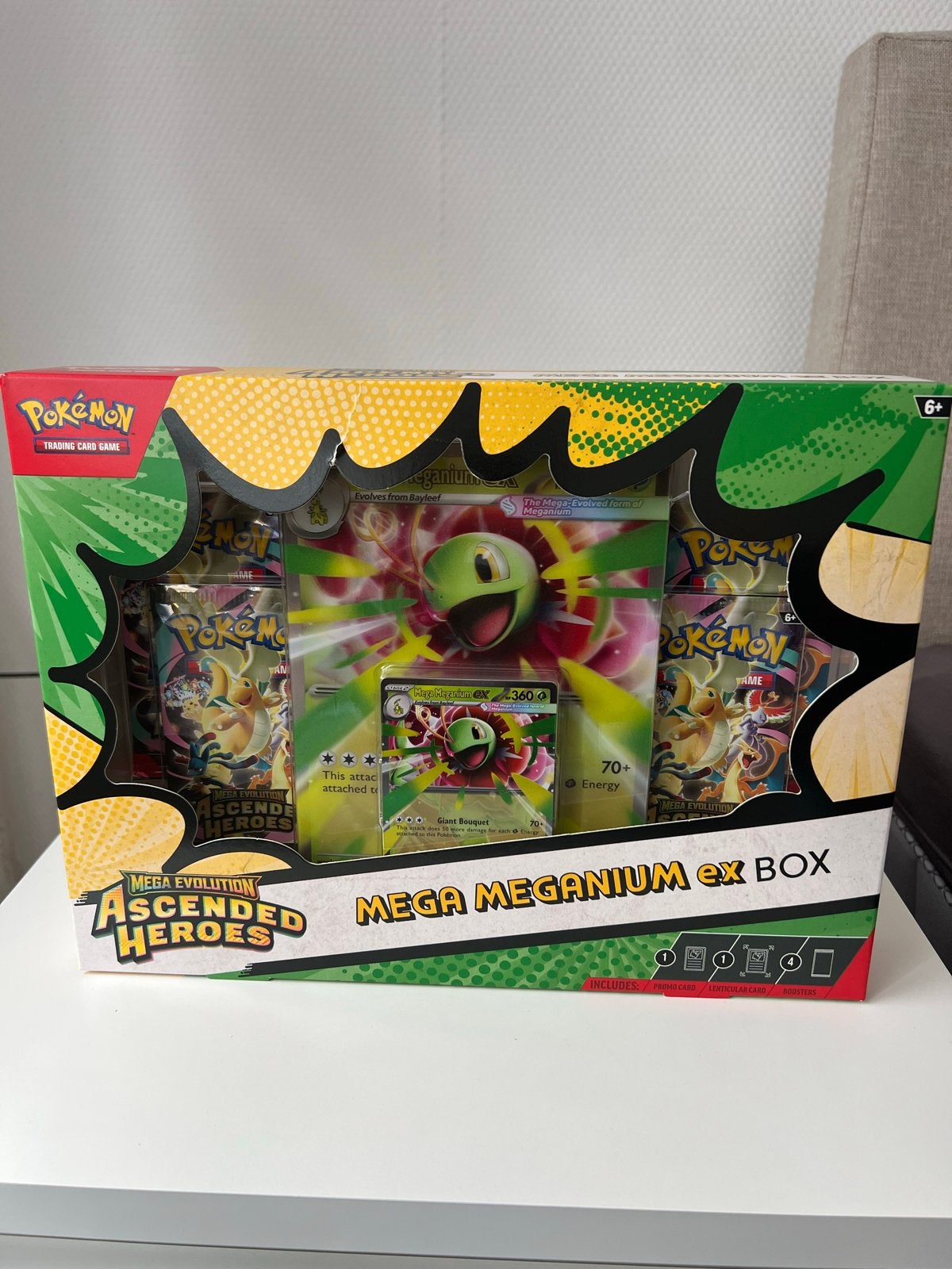 Pokémon Mega Meganium EX Box - Nieuw en Geseald, Ophalen, Nieuw, Overige typen