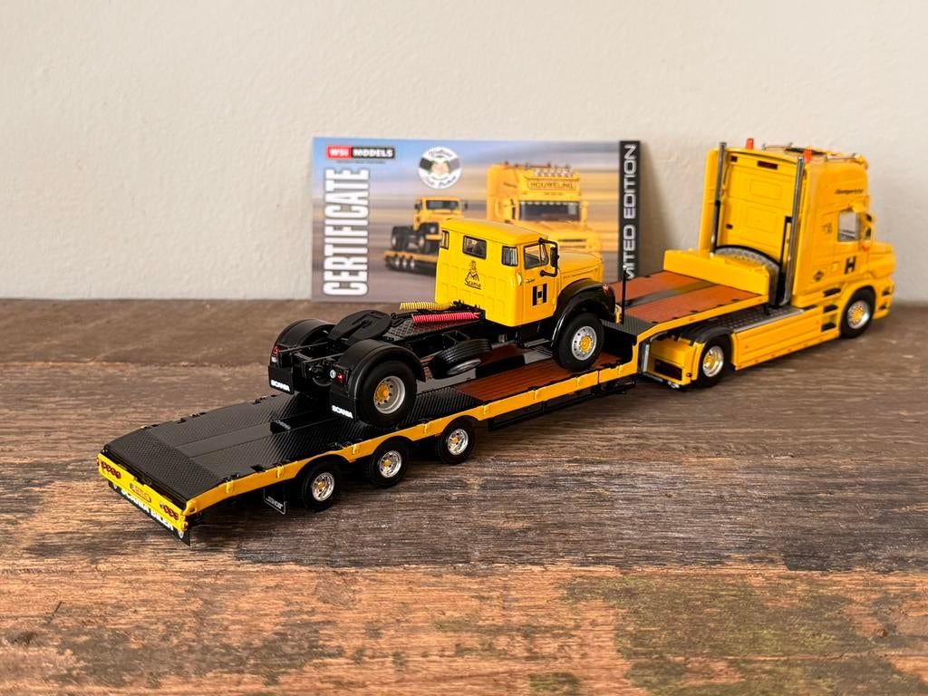 WSI - Scania Torpedo Houweling, Hobby en Vrije tijd, Modelauto's | 1:50, Ophalen of Verzenden, Nieuw, Bus of Vrachtwagen, Wsi