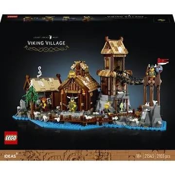 Lego IDEAS 21343 Viking village, viking dorp NIEUW, Ophalen of Verzenden, Nieuw, Complete set, Lego
