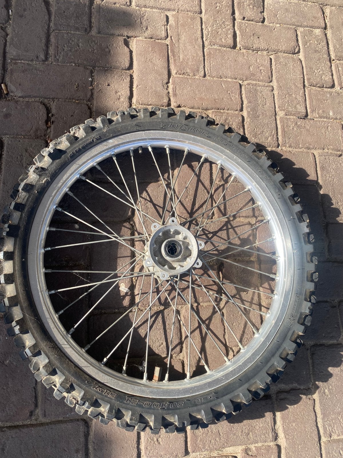 Honda cr/crf 21inch voorwiel, Ophalen of Verzenden