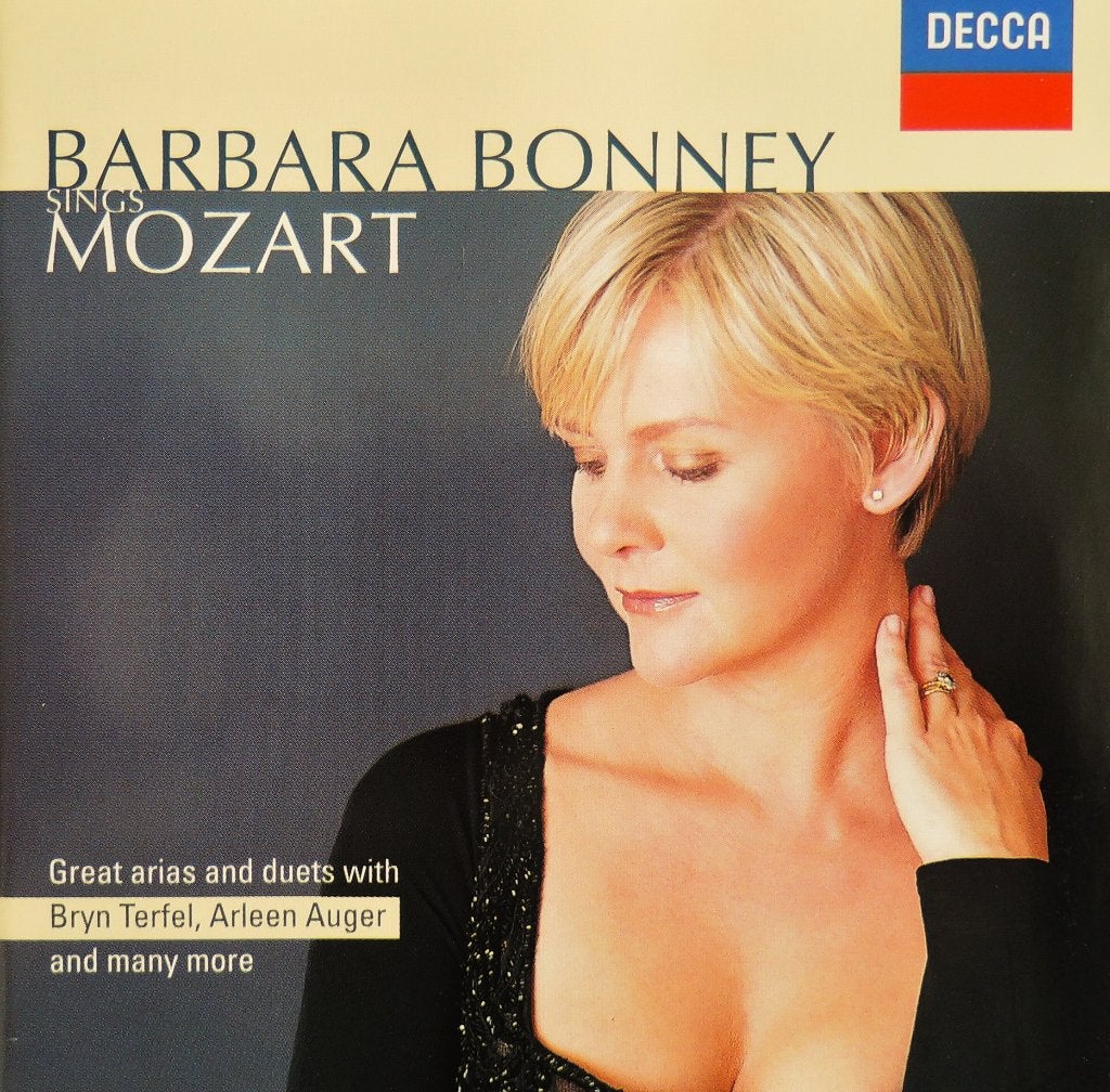 Barbara Bonney sings Mozart - DECCA - 1998 - DDD, Mozart, Ophalen of Verzenden, Zo goed als nieuw, Classicisme