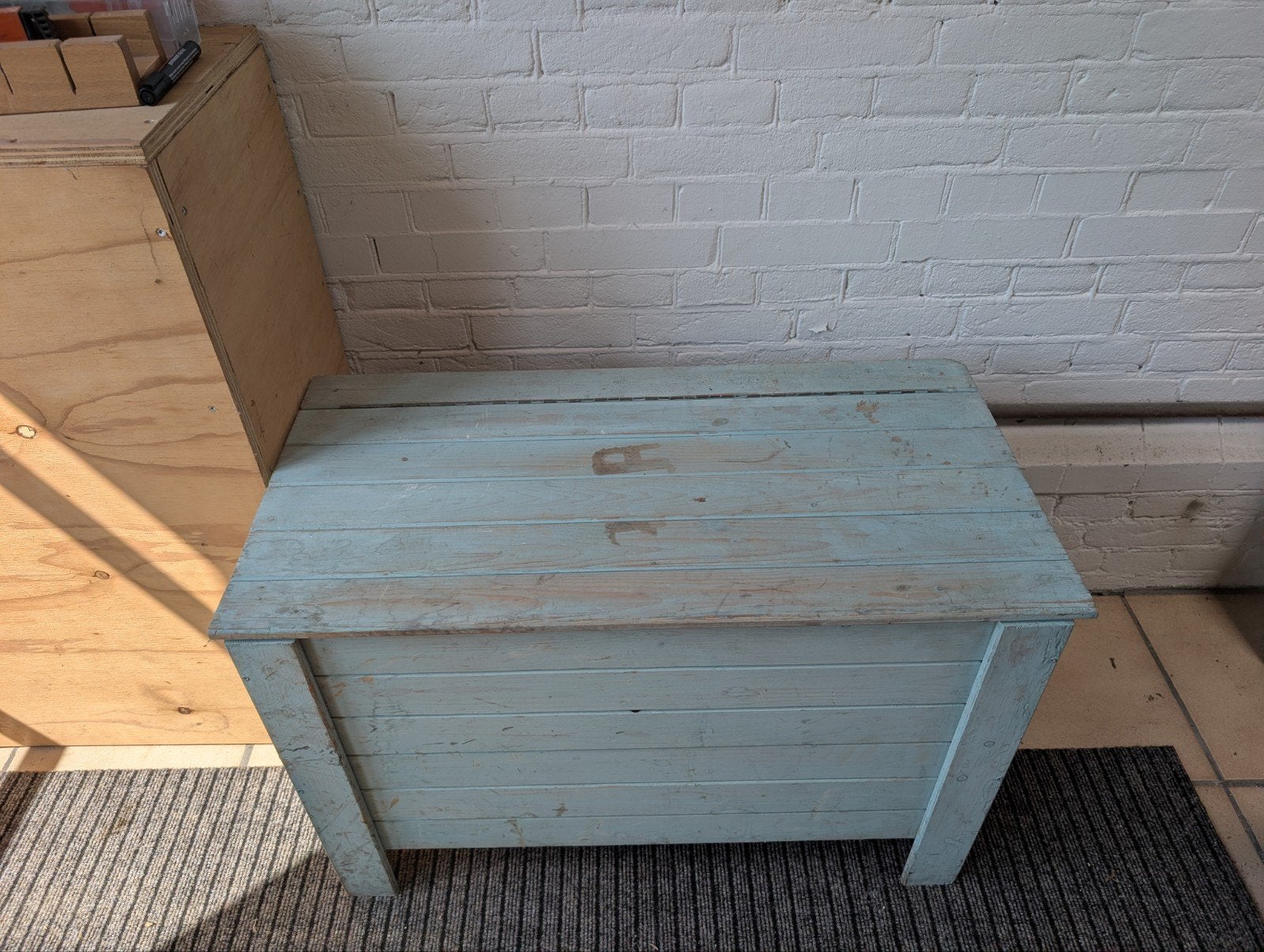 Opbergkist / Zitbankje - 80x52x41 cm, Ophalen
