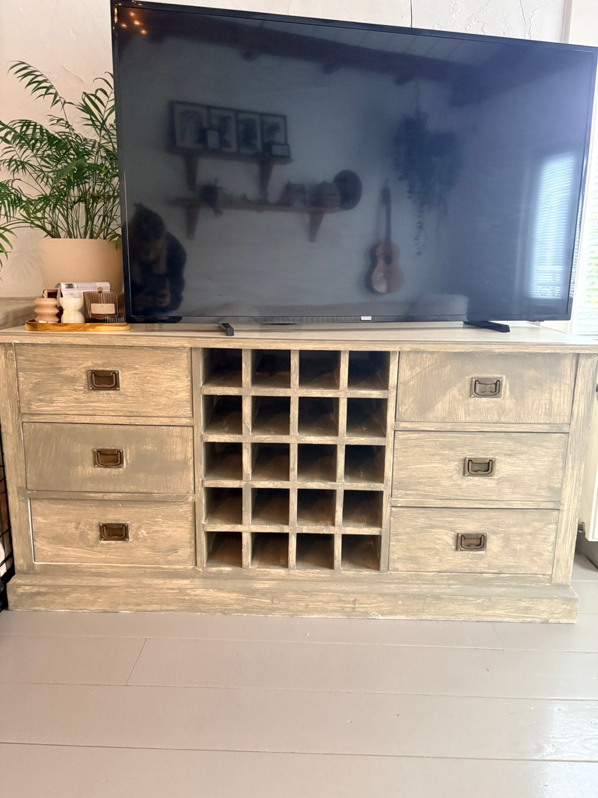 Houten kast, Ophalen, 150 tot 200 cm, Zo goed als nieuw, Minder dan 100 cm