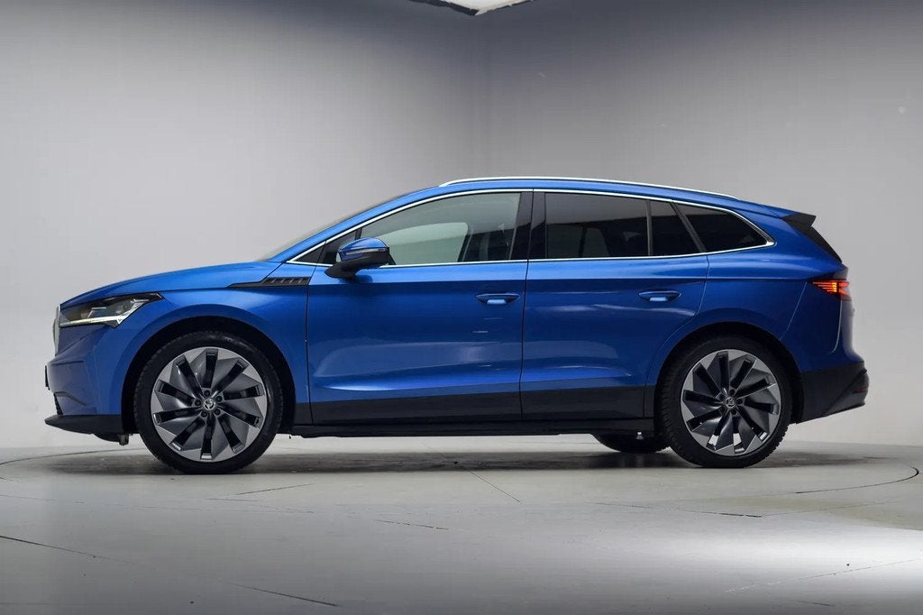 Skoda Enyaq iV 80 First Edition 3-Fase [ Leder Trekhaak Memo, Auto's, Skoda, Automaat, 0 cilinders, Gebruikt, 80 kWh