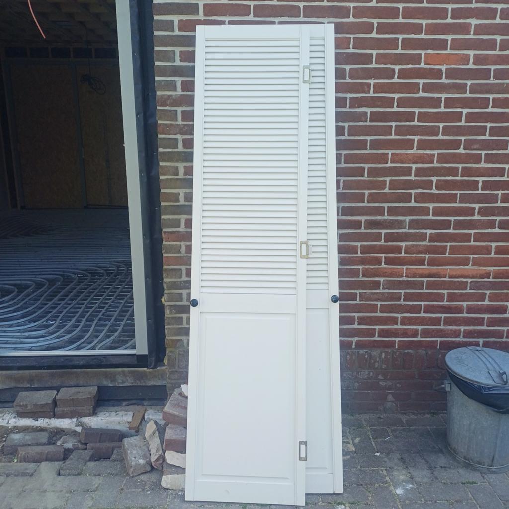 Set van 2 paneeldeuren, Ophalen, Binnendeur, 200 tot 215 cm