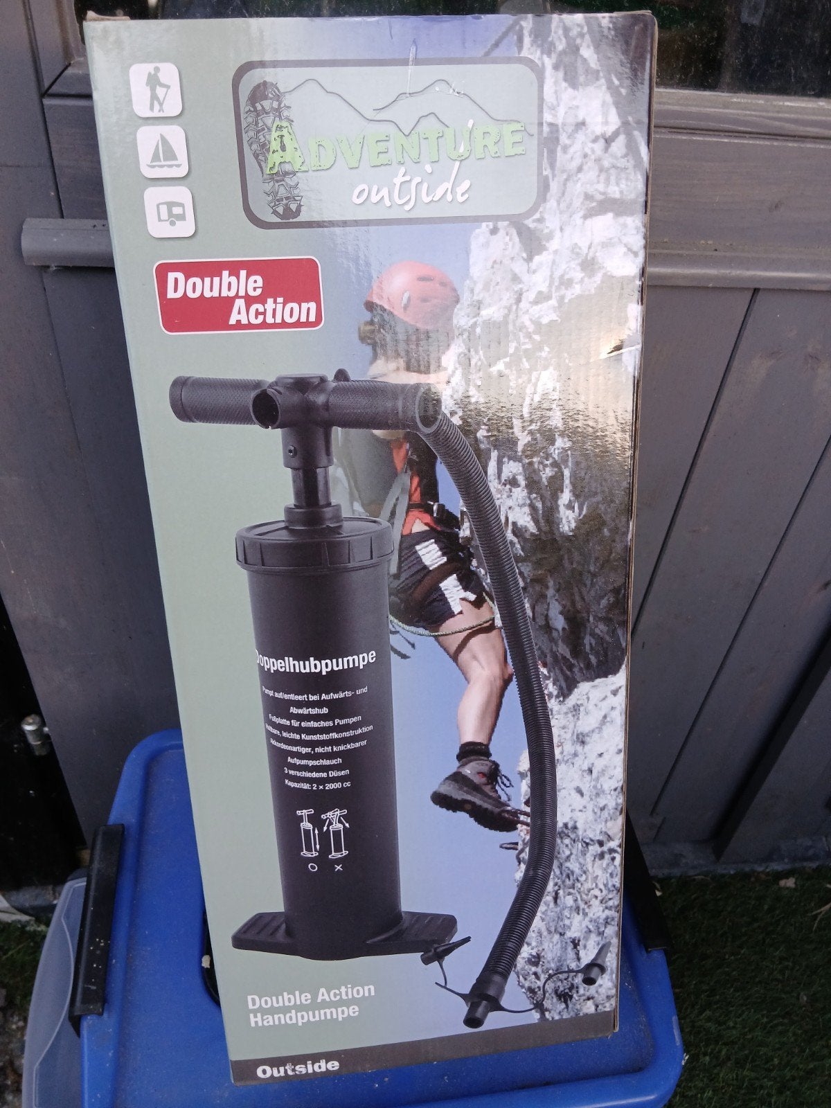Twee Adventure Outside Double Action Handpompen, Ophalen, Zo goed als nieuw