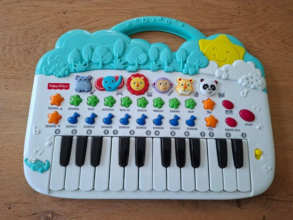 Fisher-price Dierenpiano met geluid, Ophalen, Gebruikt, Overige typen, Met geluid