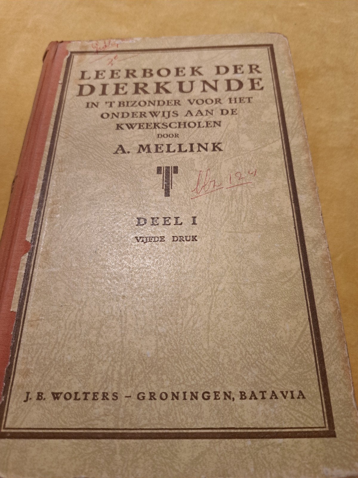 Leerboek der Dierkunde - A. Mellink (1948), Gelezen, Ophalen of Verzenden, Overige niveaus, Beta