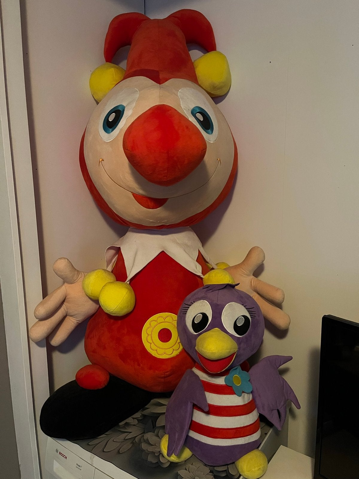 Xxl Jokie en Jet knuffels Efteling, Ophalen, Overige merken, Overige typen, Zo goed als nieuw