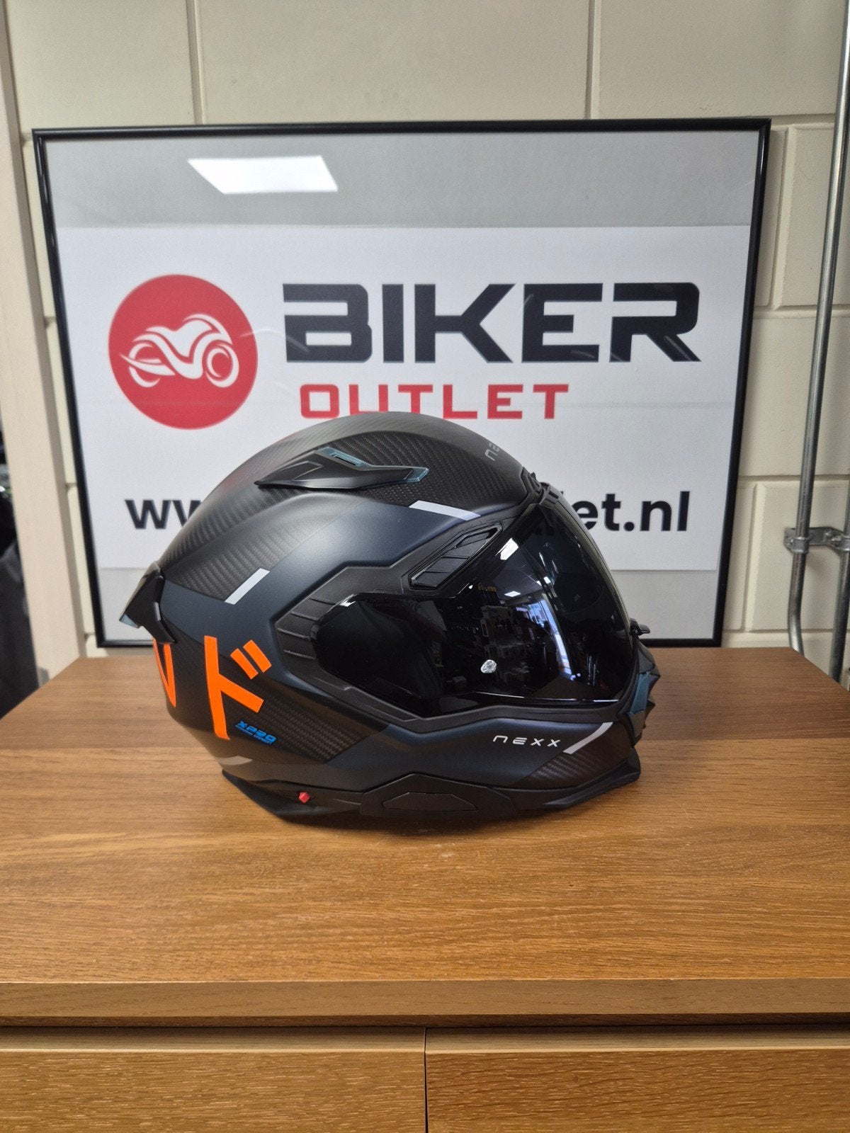 NEXX X.WST3 Carbon Helm - Blank Vizier + Pinlock, Heren, XL, Ophalen of Verzenden, Nieuw met kaartje