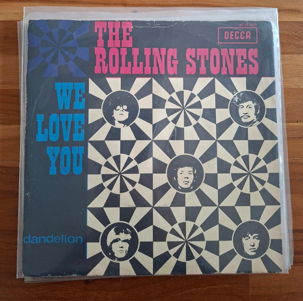 Rolling Stones  - We love you  - Single is TOP, Gebruikt, 7 inch, Single, Ophalen of Verzenden