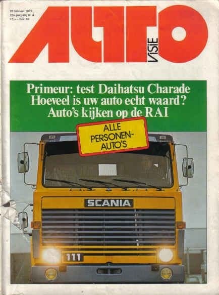 Autovisie 4 1978 : Daihatsu Charade XTE - Volkswagen Kever, Ophalen of Verzenden, Gelezen, Algemeen