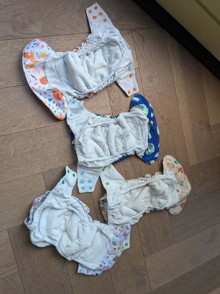 Gratis ophalen Wasbare luiers Blümchen one size, Ophalen, Zo goed als nieuw, Blümchen, Jongetje of Meisje