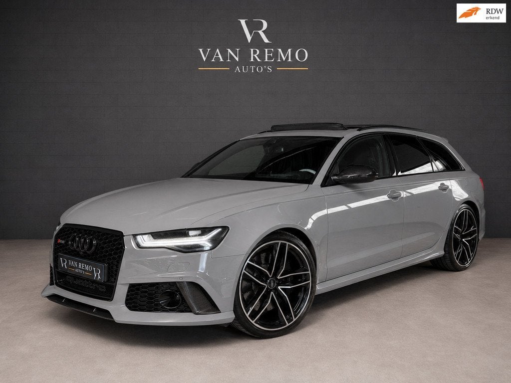 Audi A6 Avant 4.0 TFSI RS 6 quattro performance 605pk Pro Li, Auto's, Audi, Automaat, Gebruikt, 3993 cc, Euro 6