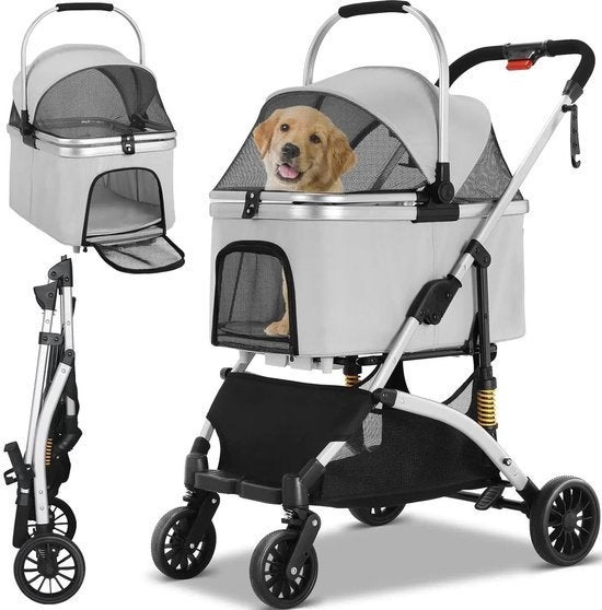 Hondenbuggy – Dierenwagen – Huisdierenwagen – Pet Stroller, Corvance B.V., Verzenden, Nieuw, Corvancebol@gmail.com
