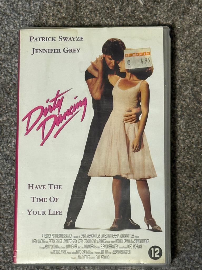 VHS - Dirty Dancing, Cd's en Dvd's, VHS | Film, Alle leeftijden, Ophalen of Verzenden, Gebruikt
