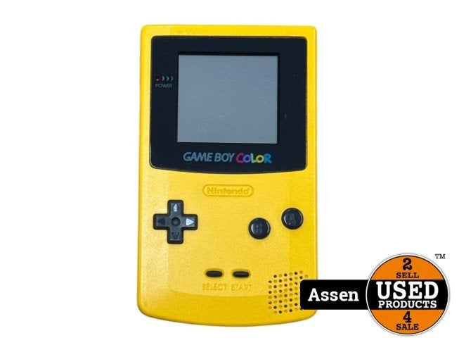 Nintendo Game Boy Color Geel | Gebruikt | 1 Maand Garantie, Spelcomputers en Games, Nintendo, Zo goed als nieuw, Support@nintendo.com