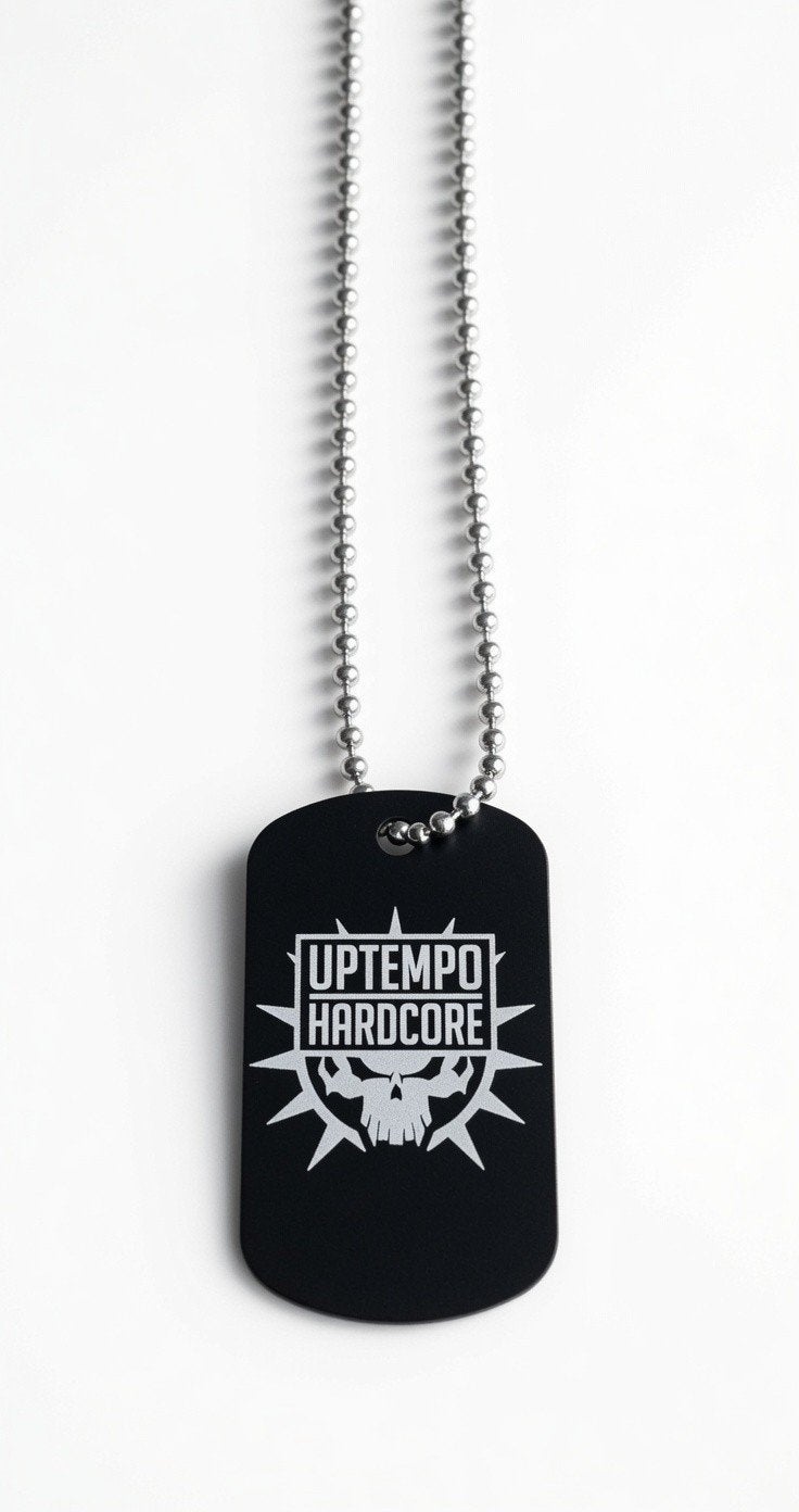 Uptempo ketting, Sieraden, Tassen en Uiterlijk, Zwart, Nieuw, Ophalen of Verzenden, Overige materialen