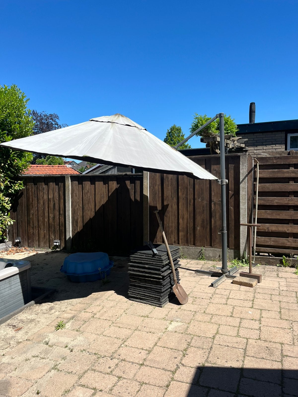 Gratis parasol, Ophalen, Gebruikt, Stokparasol