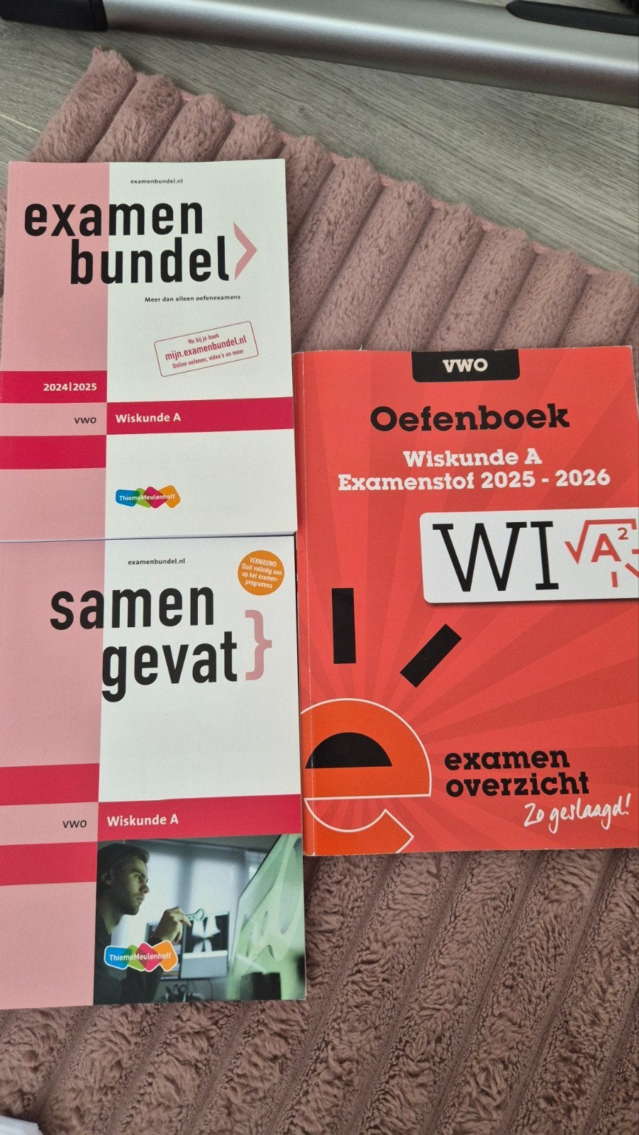 examenbundel wiskunde A VWO, Ophalen of Verzenden