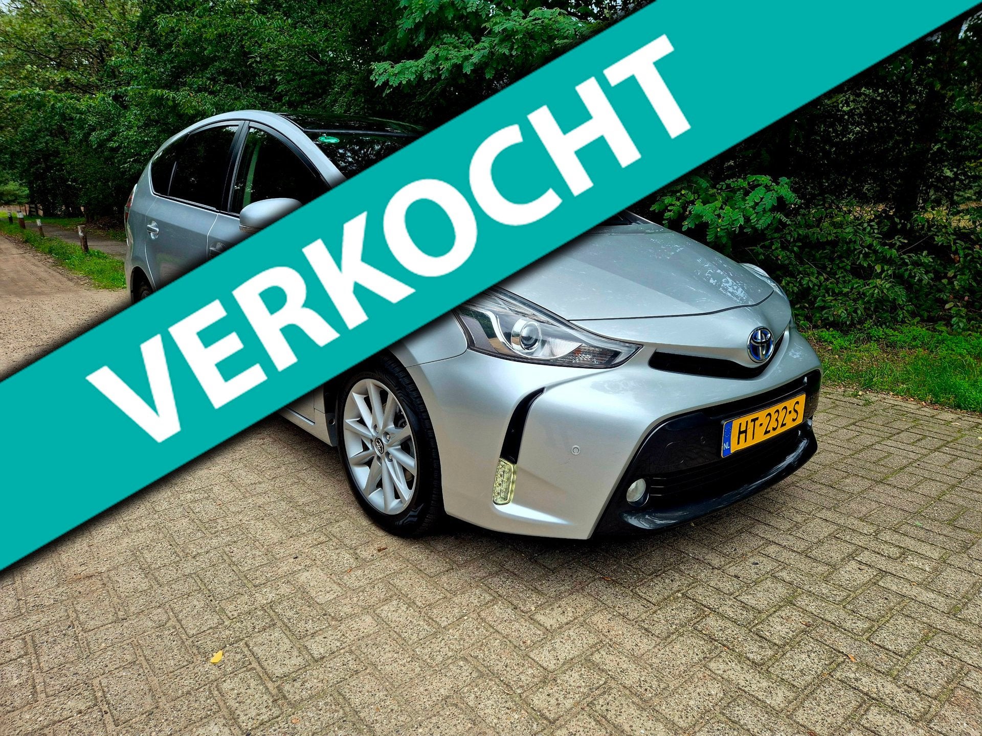 Toyota Prius Wagon 1.8 Lease 7 persoons trekhaak, Dealer onderhouden, Gebruikt, 4 cilinders, 23 km/l