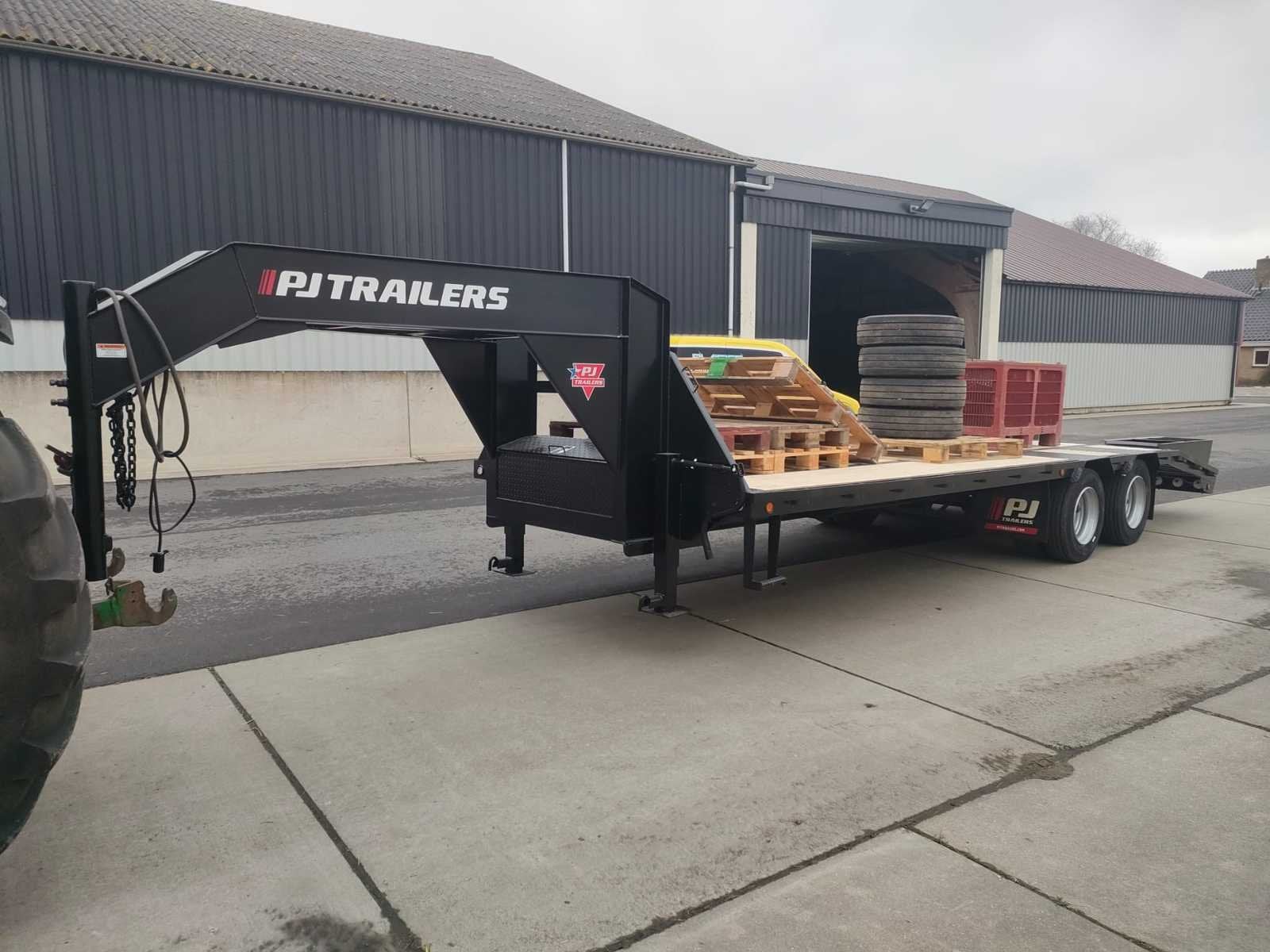 PJ Gooseneck Oplegger trailer, Auto's, Overige brandstoffen, Bedrijf, Aanhangers en Opleggers, Te koop