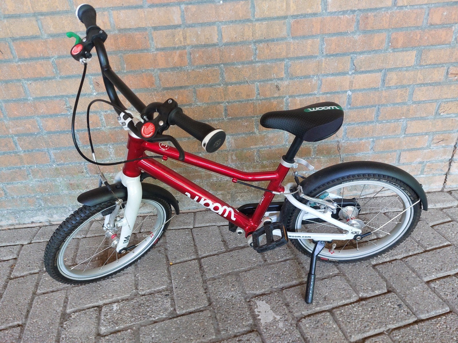 Woom 3 Kinderfiets - 10 Year Anniversary Edition, Ophalen, Terugtraprem, 16 tot 20 inch, Zo goed als nieuw