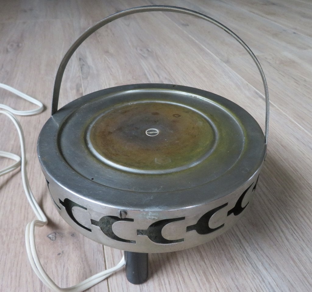 Warmhoud plaat Rechaud Brocante Vintage, Ophalen of Verzenden