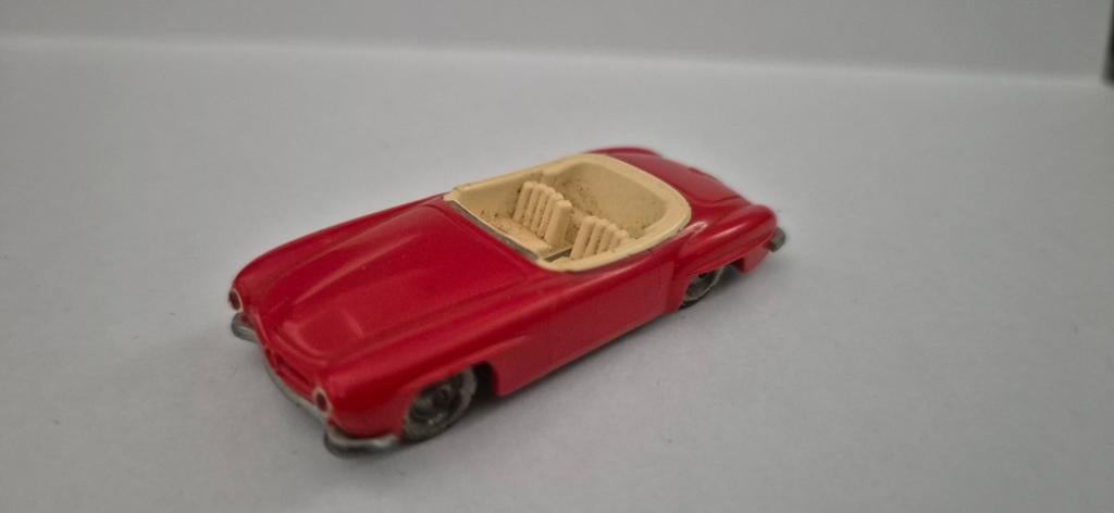 Plastic LEGO auto : Mercedes 109 SL gebruikt. Voor onderdeel, Ophalen of Verzenden