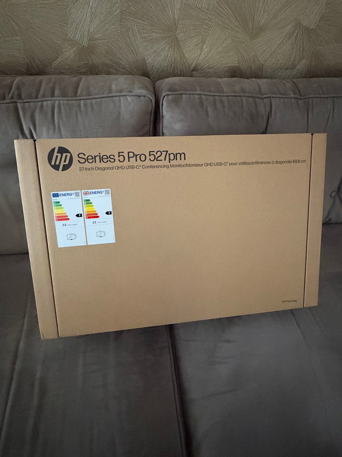 HP Series 5 Pro 527pm 27 inch QHD USB-C Monitor Nieuw, Computers en Software, Ophalen of Verzenden, Nieuw, Quad HD (2K), USB-C