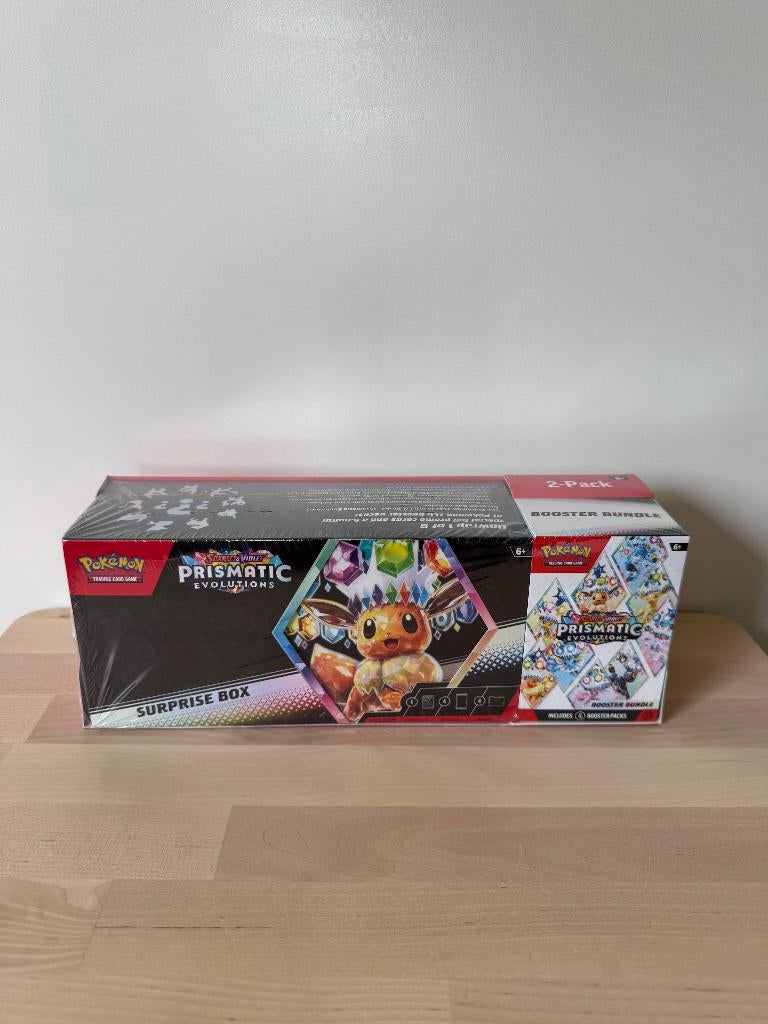 Prismatic Evolutions 2-pack SEALED 2x, Ophalen of Verzenden, Nieuw, Boosterbox, Foil