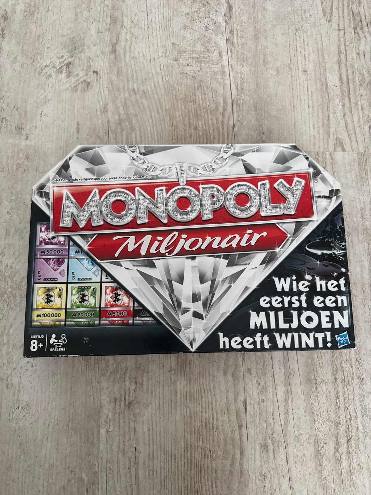 Monopoly Miljonair - Compleet Gezelschapsspel, Drie of vier spelers, Ophalen of Verzenden, Zo goed als nieuw