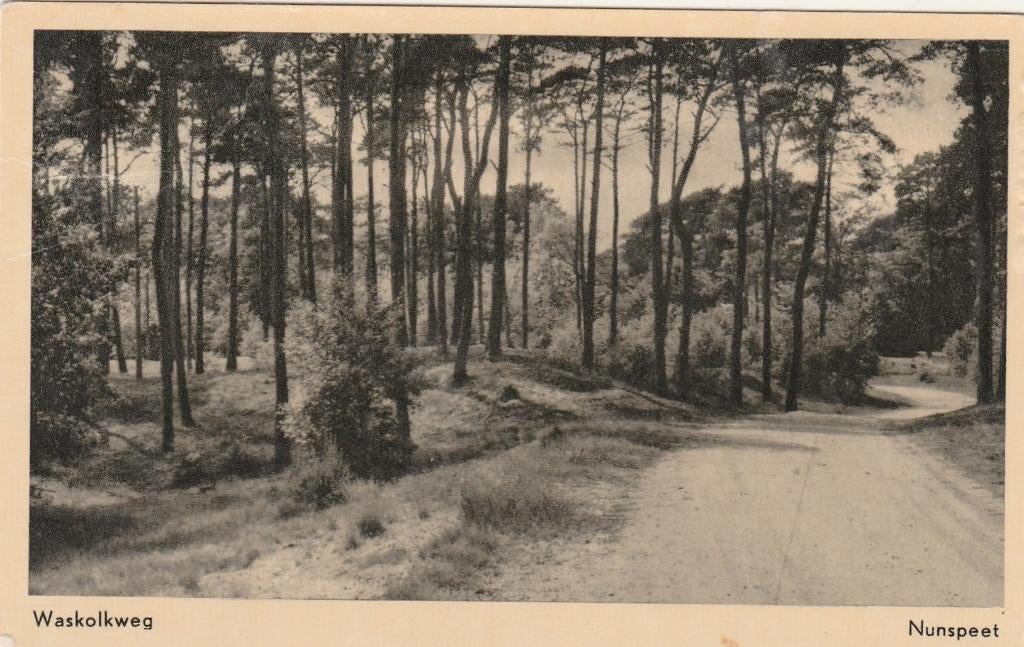 NUNSPEET Waskolkweg, Verzenden, 1940 tot 1960, Gelopen, Gelderland