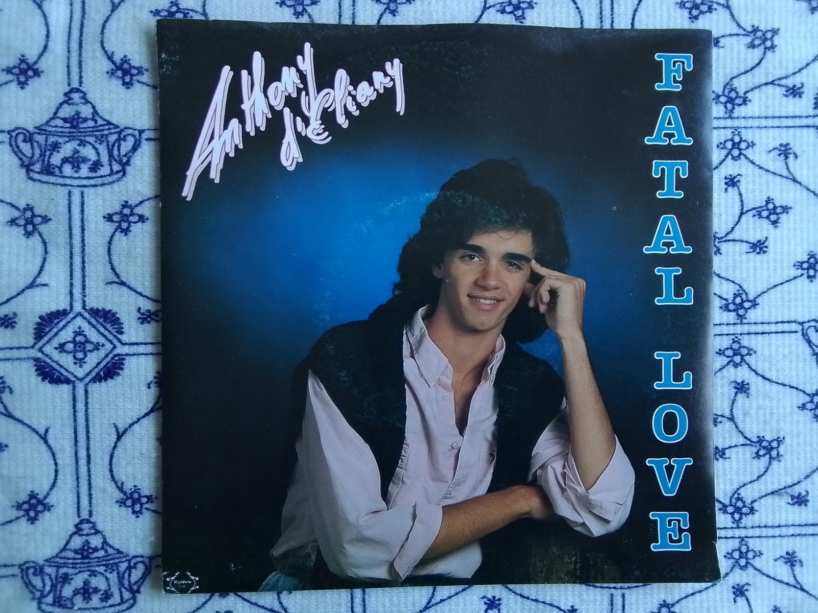 Anthony d'eliany            Fatal love, Cd's en Dvd's, Vinyl Singles, 7 inch, Ophalen of Verzenden, Zo goed als nieuw, Pop