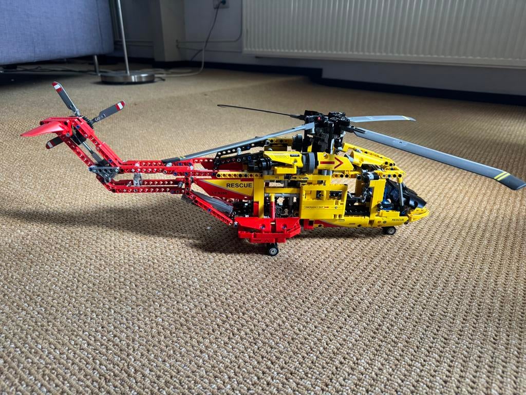 LEGO technic helikopter 9396, Ophalen, Zo goed als nieuw