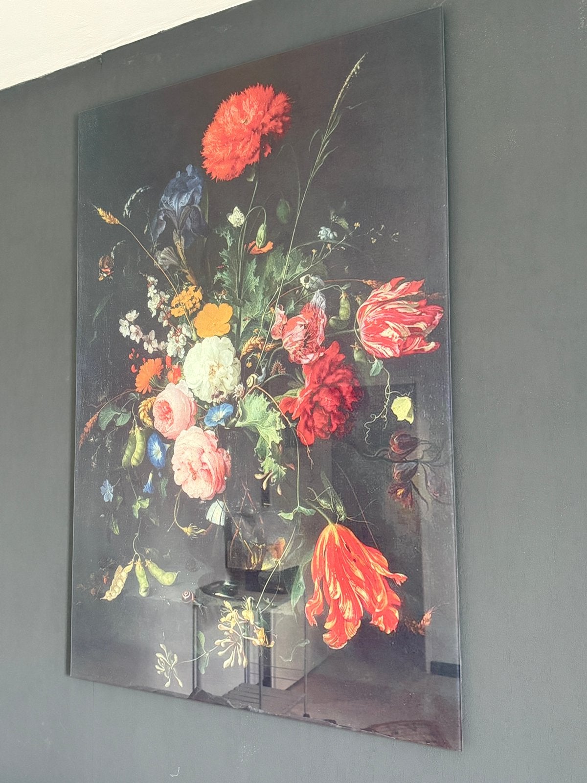 80x120 glas kunstwerk, Ophalen