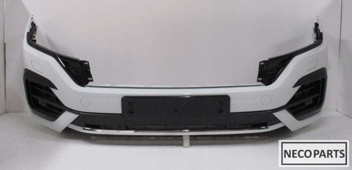 VW TOUAREG 760 R-LINE XENON 6XPDC VOORBUMPER ALLES LEVERBAAR, Gebruikt, Volkswagen, -, Ophalen of Verzenden