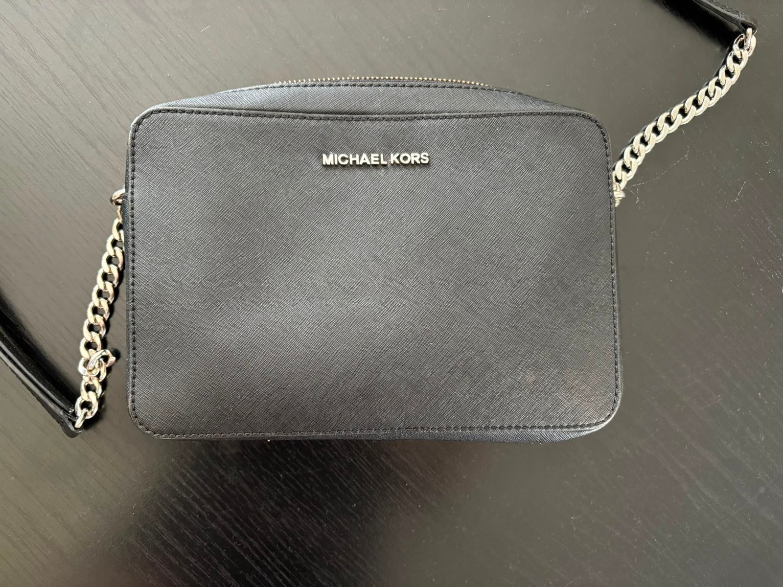 Michael Kors tas (origineel), Ophalen of Verzenden, Zo goed als nieuw, Zwart, Schoudertasje