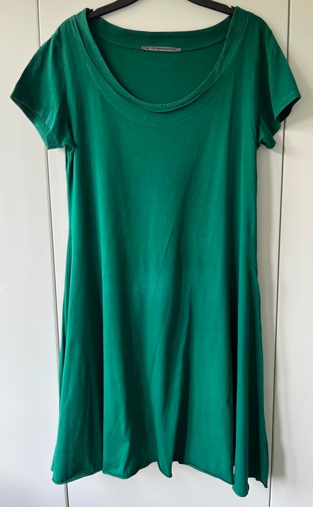 Gedragen jurkje Cora Kemperman, maat XL, Kleding | Dames, Maat 46/48 (XL) of groter, Ophalen of Verzenden, Gedragen, Onder de knie