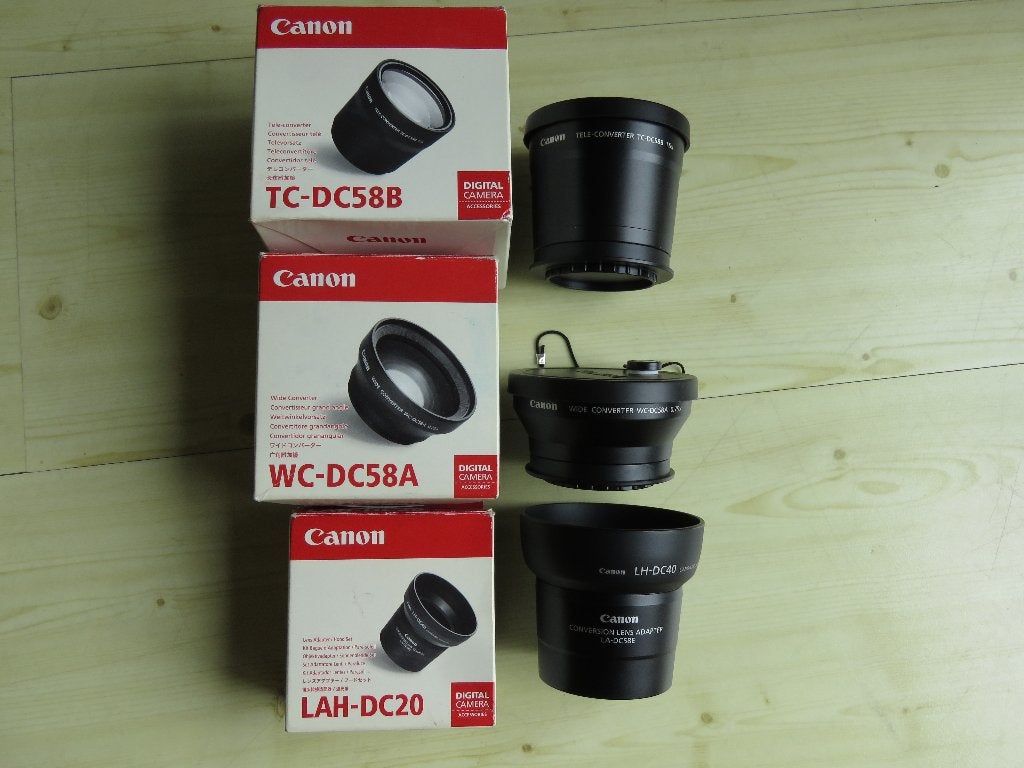 Foto 7 van Canon Powershot S3 IS met tele- en wijdhoekconverters