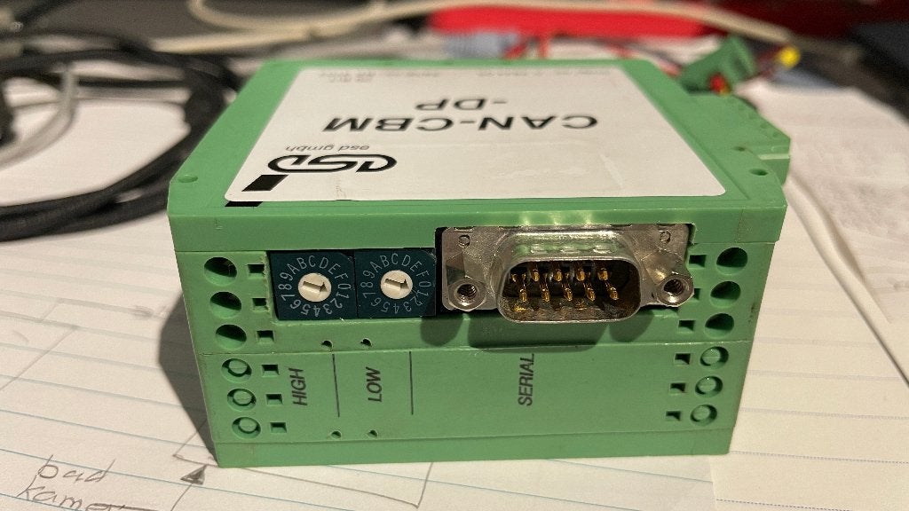 Profibus DP/CAN-gateway ESD C.2844.05, Ophalen, Nieuw