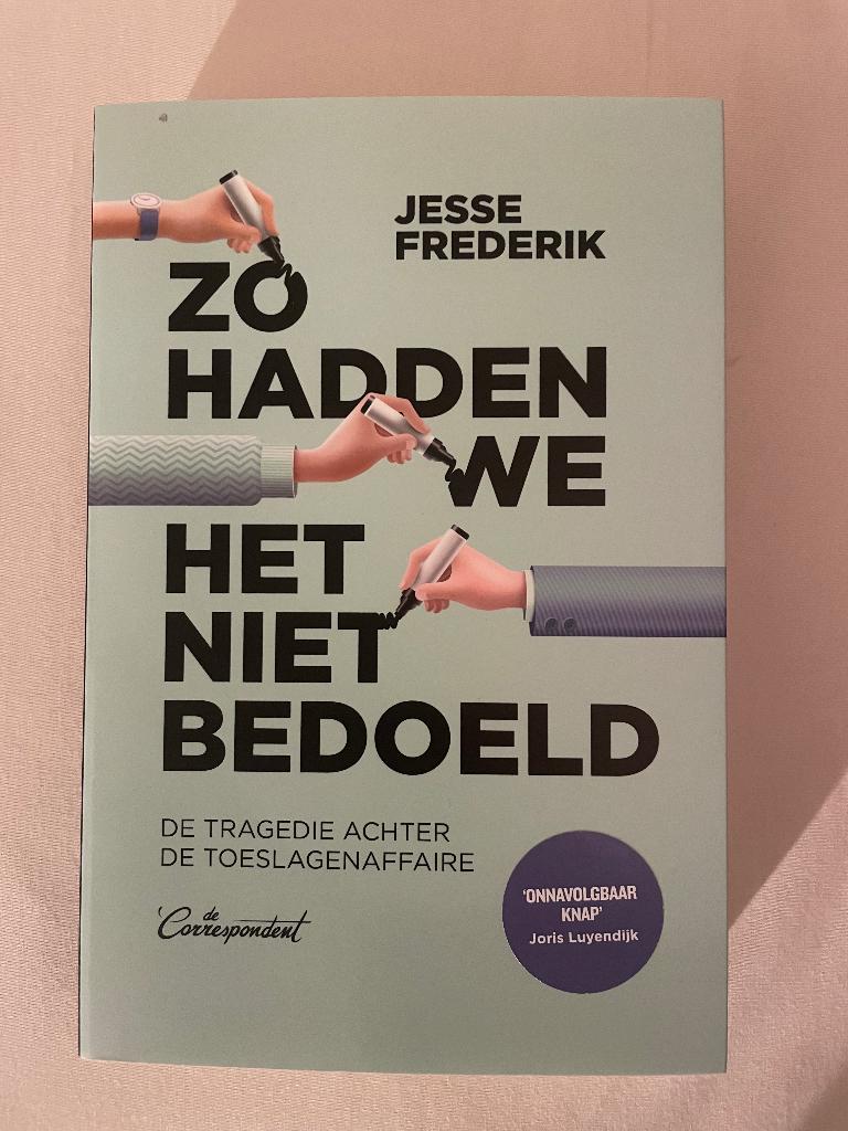 Zo hadden we het niet bedoeld, Jesse frederik, Nieuw, Ophalen of Verzenden, Nederland