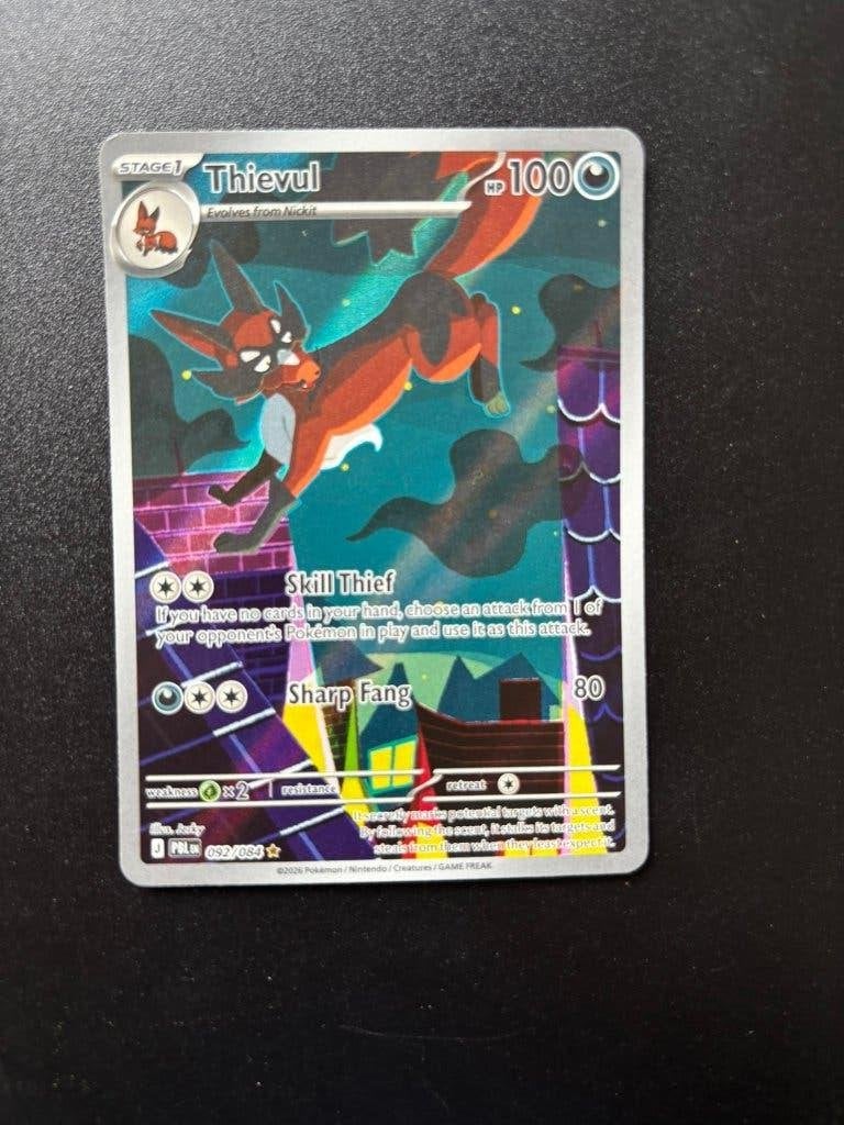 Thievul (PBL 092), Hobby en Vrije tijd, Verzamelkaartspellen | Pokémon, Ophalen of Verzenden